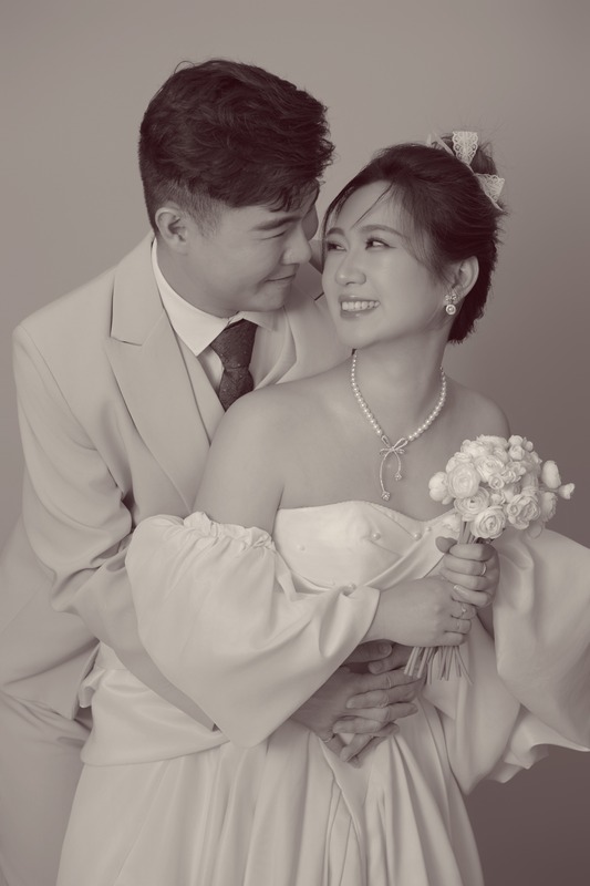 Dylan and Steven wedding portrait